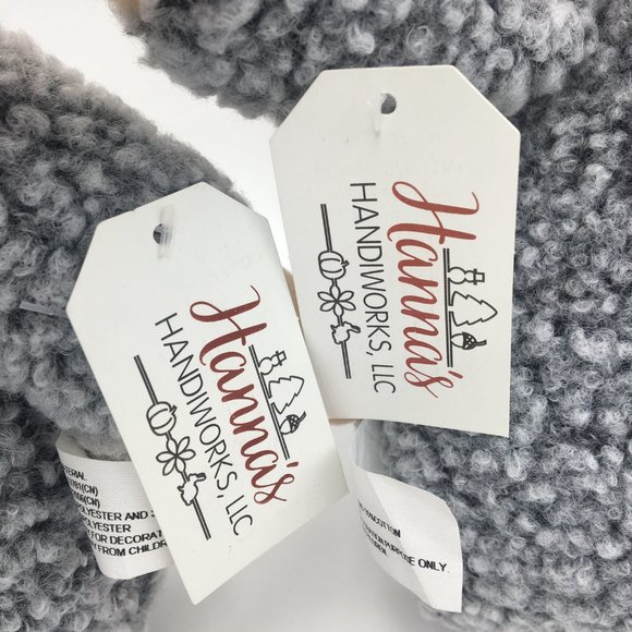 2 Hannas Handiworks Grey Spring Sheep New With Tags - Picture 12 of 12